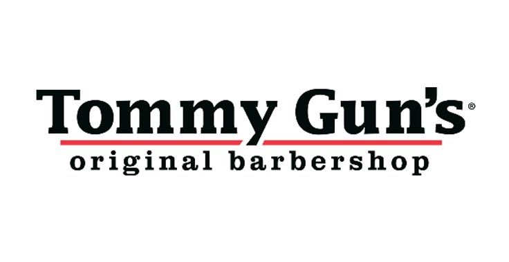 Tommy Gun's original barbershop-logo