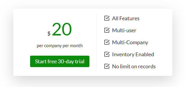 AcuSheet pricing