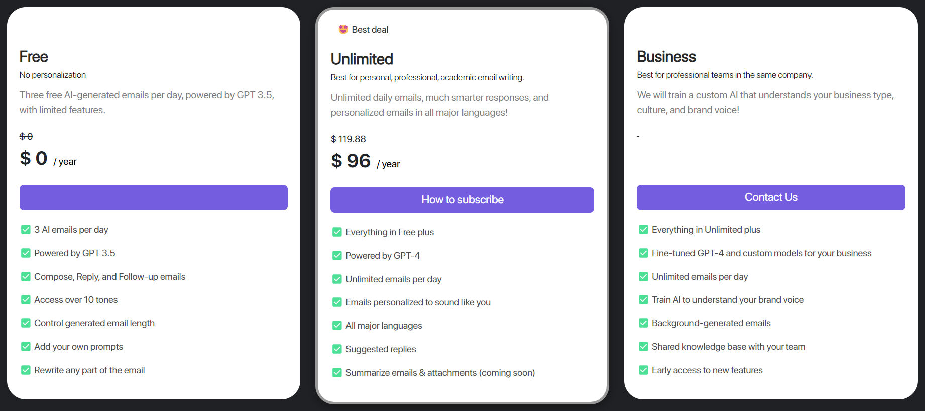 Addy AI pricing