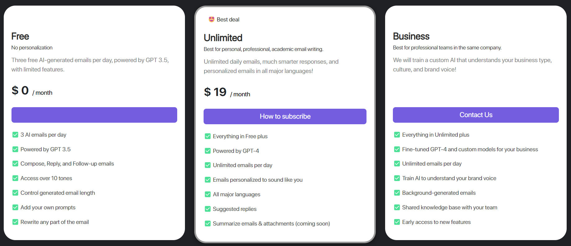 Addy AI pricing