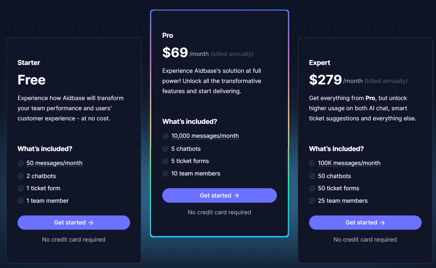 adibase pricing