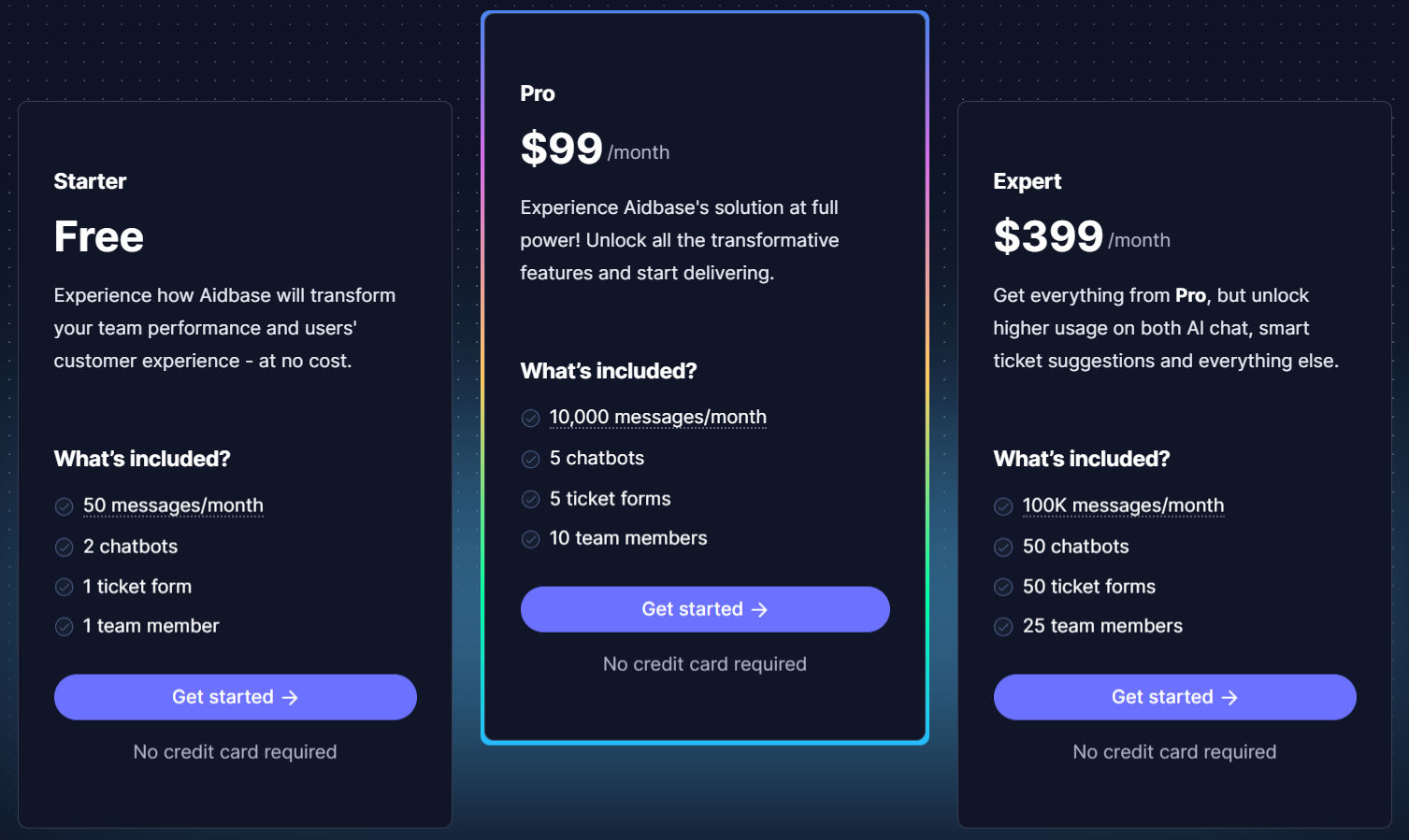 Adibase pricing