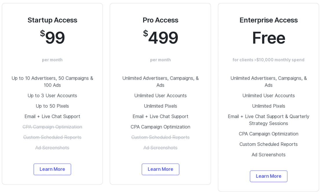 AdLib pricing