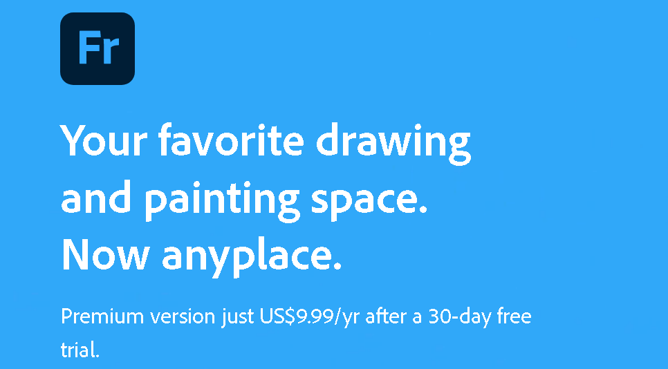 Adobe Fresco pricing