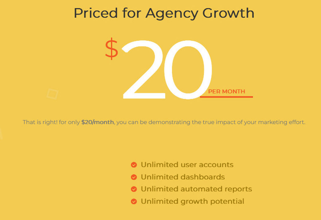 agencyreporter pricing