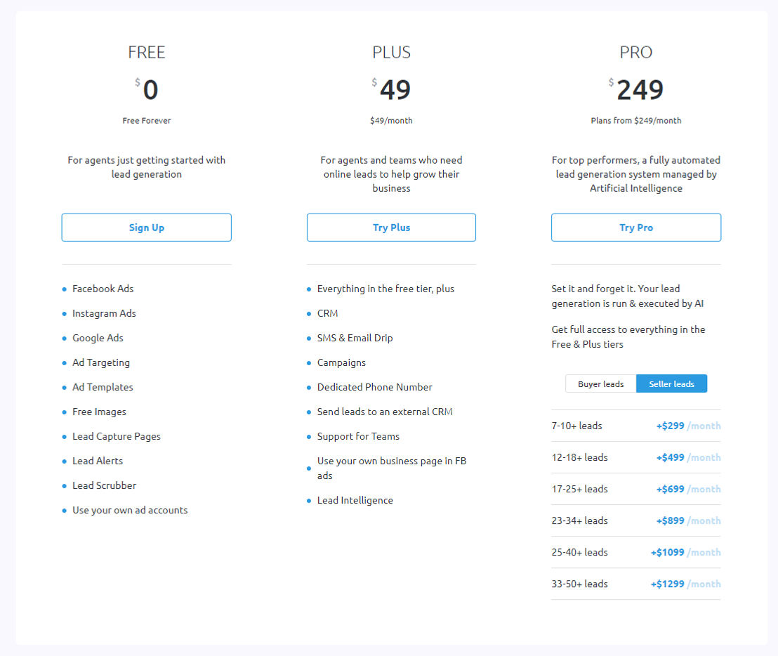 agentads pricing