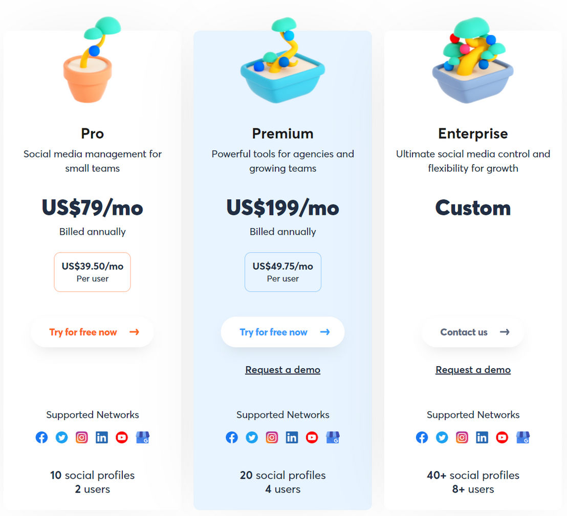 AgoraPulse pricing