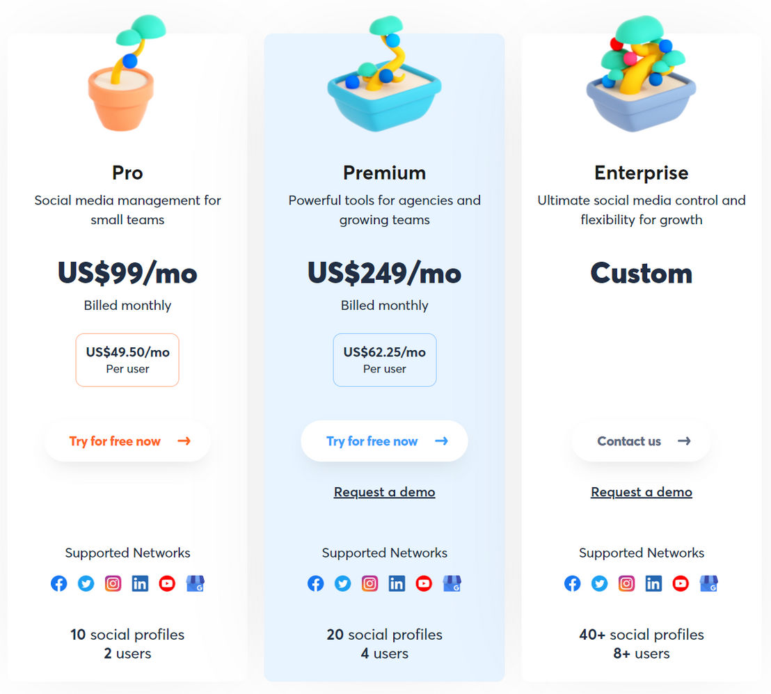 AgoraPulse pricing