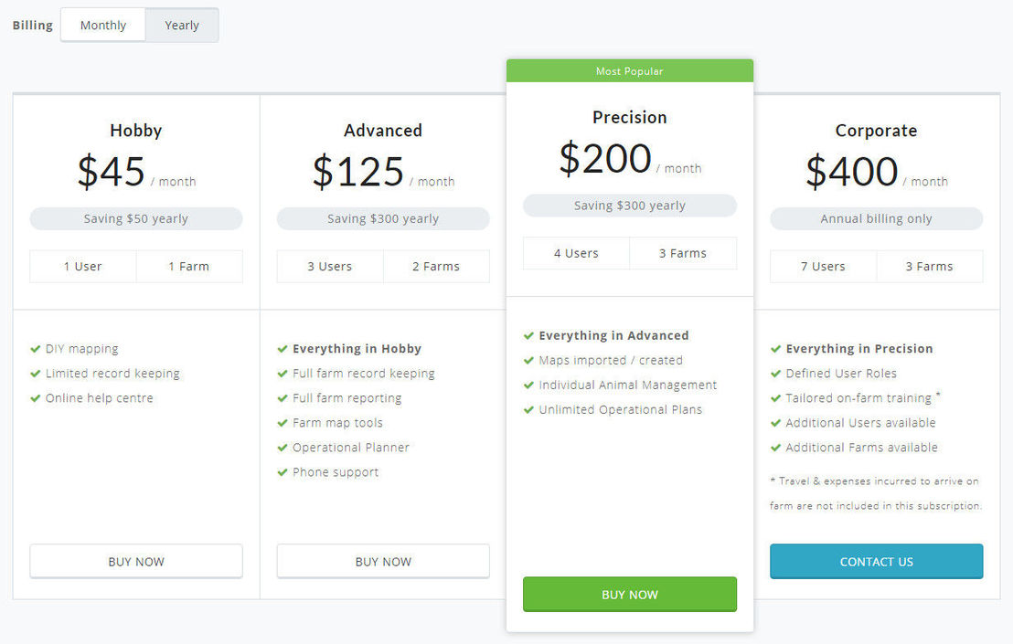 agriwebb pricing