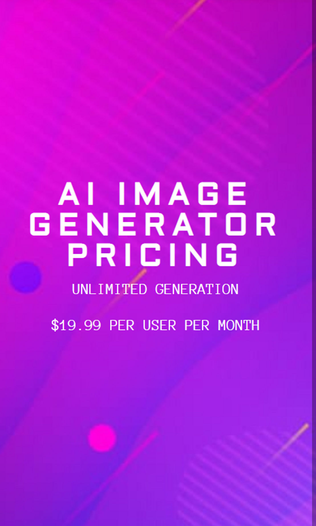 ai-image-generator pricing