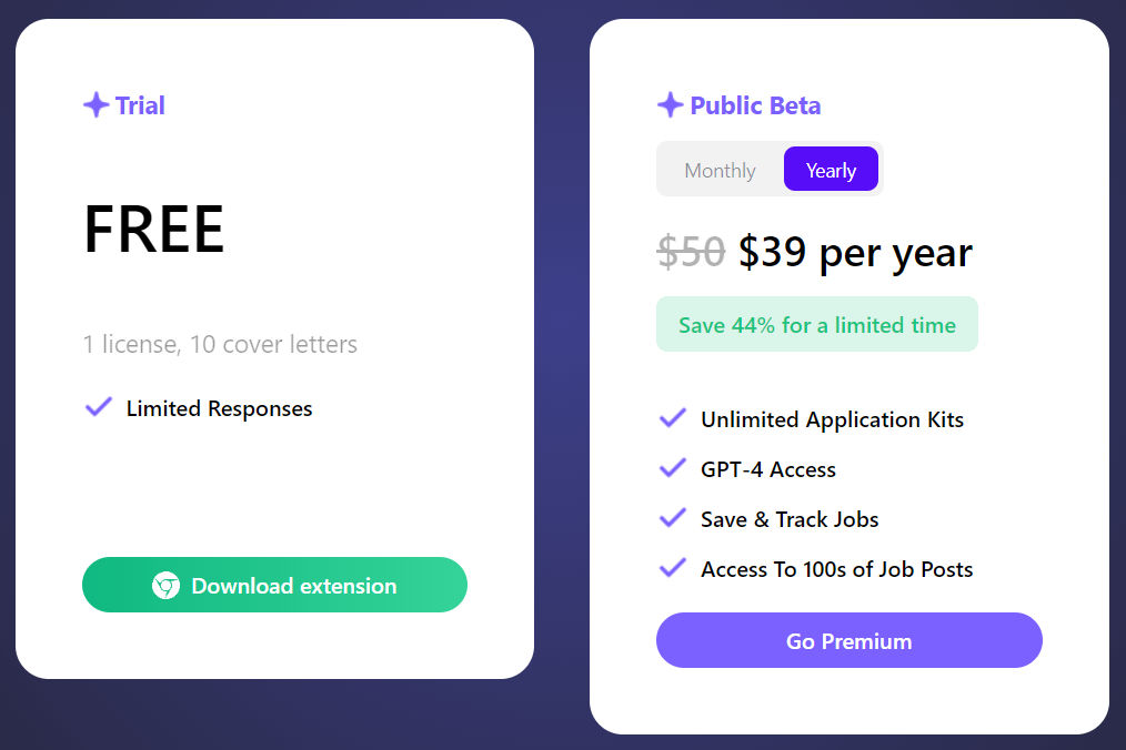 AIApply pricing