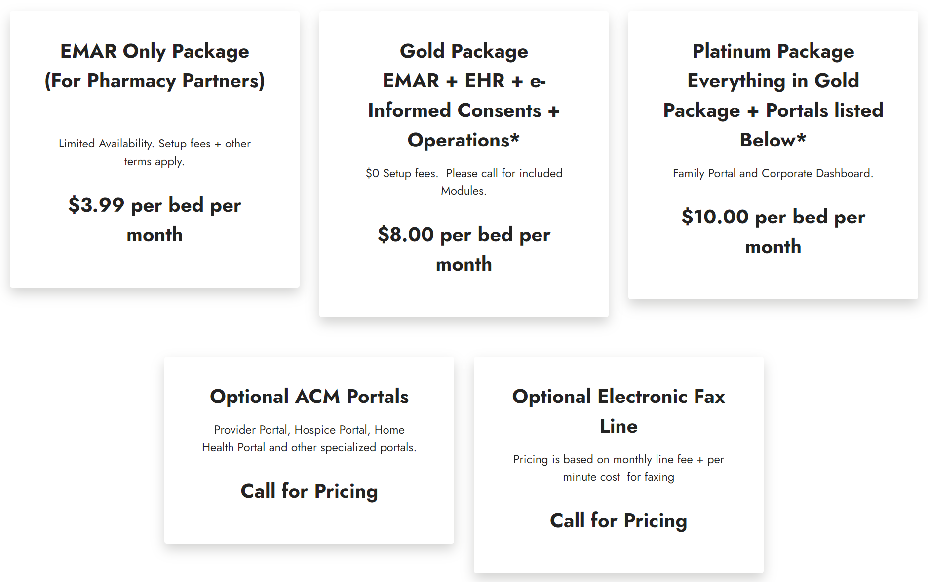 AL CloudCare pricing