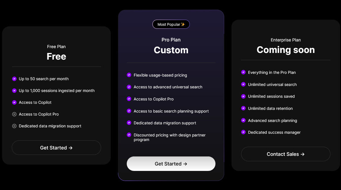 Align AI pricing