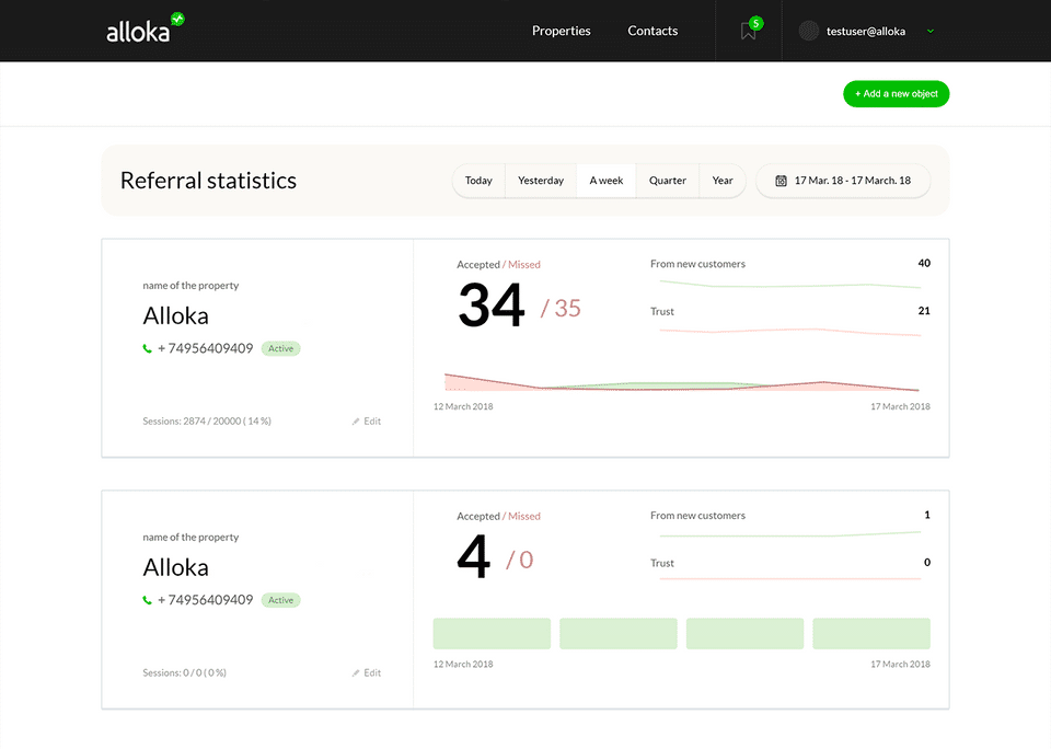 Referral Statistics screenshot-thumb