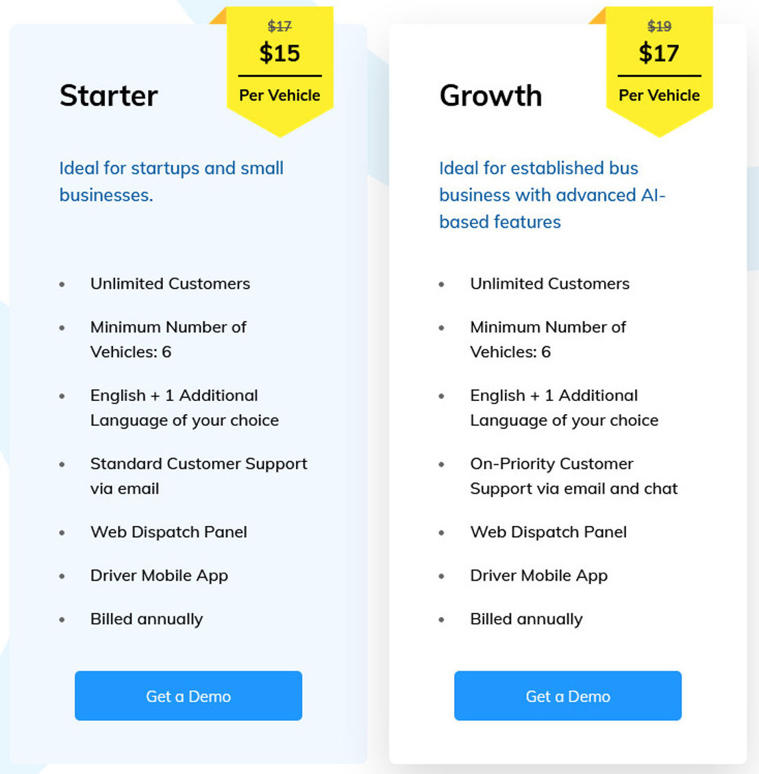 AllRide Bus pricing