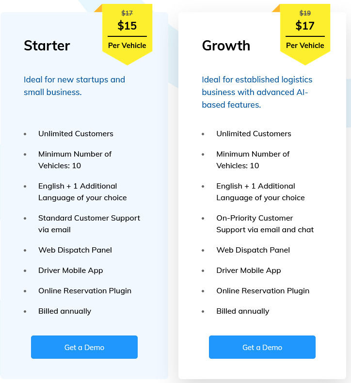 AllRide Logistics pricing