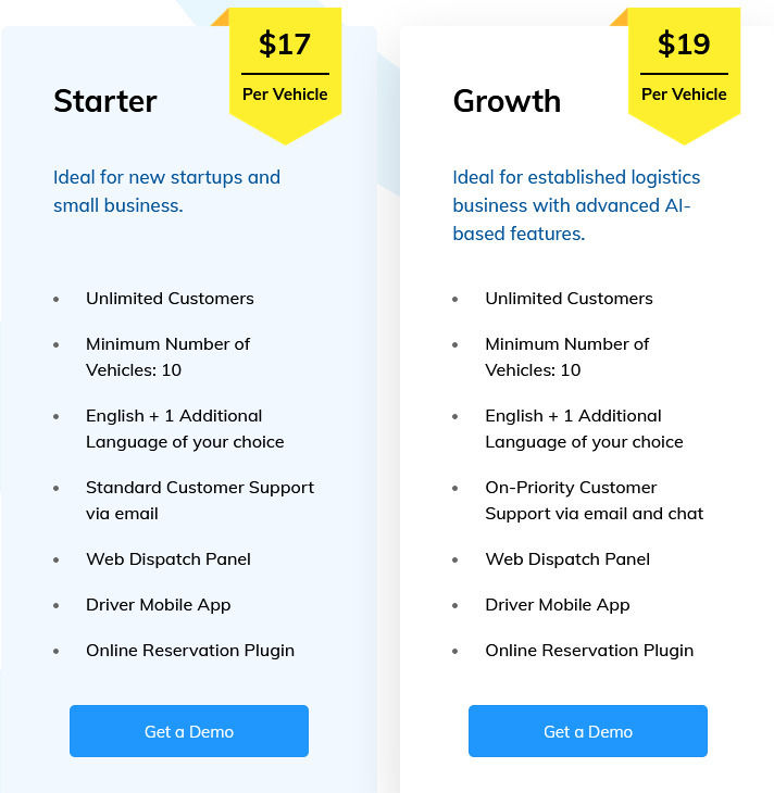 AllRide Logistics pricing