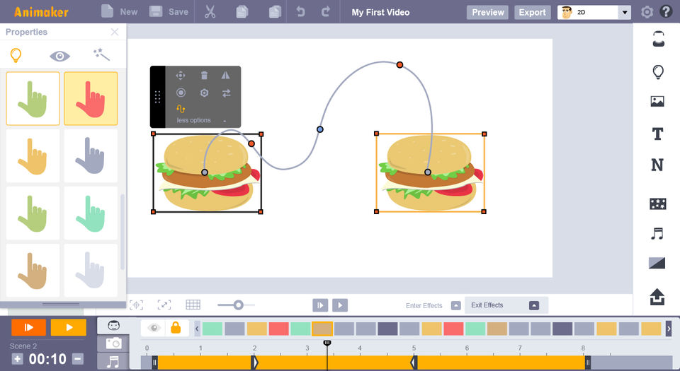 Curve Animation