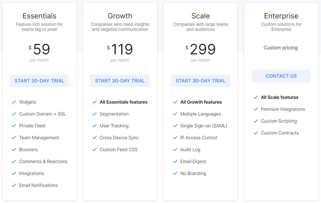 AnnounceKit pricing