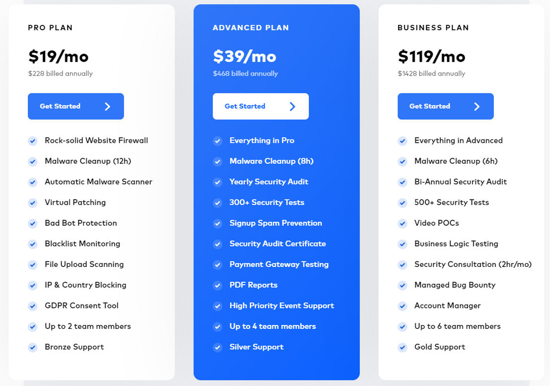 astra-security-suite pricing