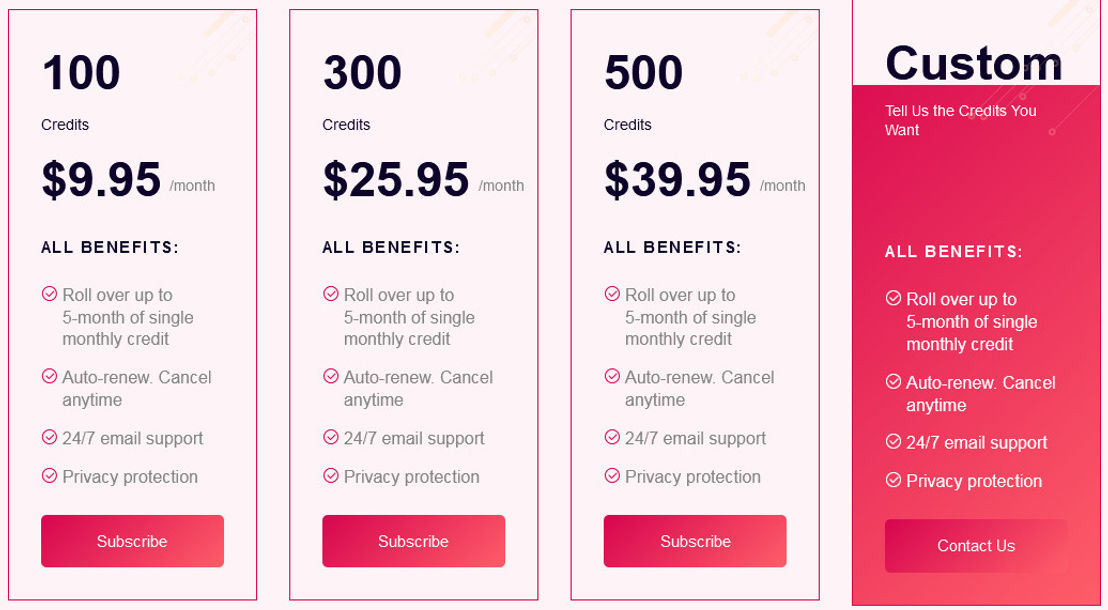 AVC.AI pricing