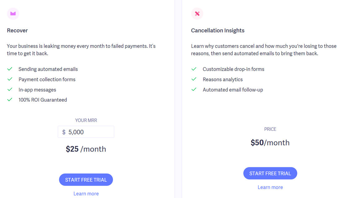 Baremetrics pricing