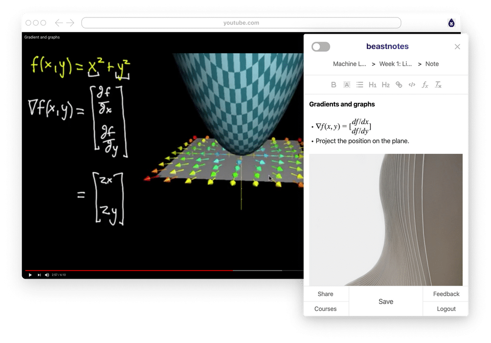 Beastnotes : Learn screenshot