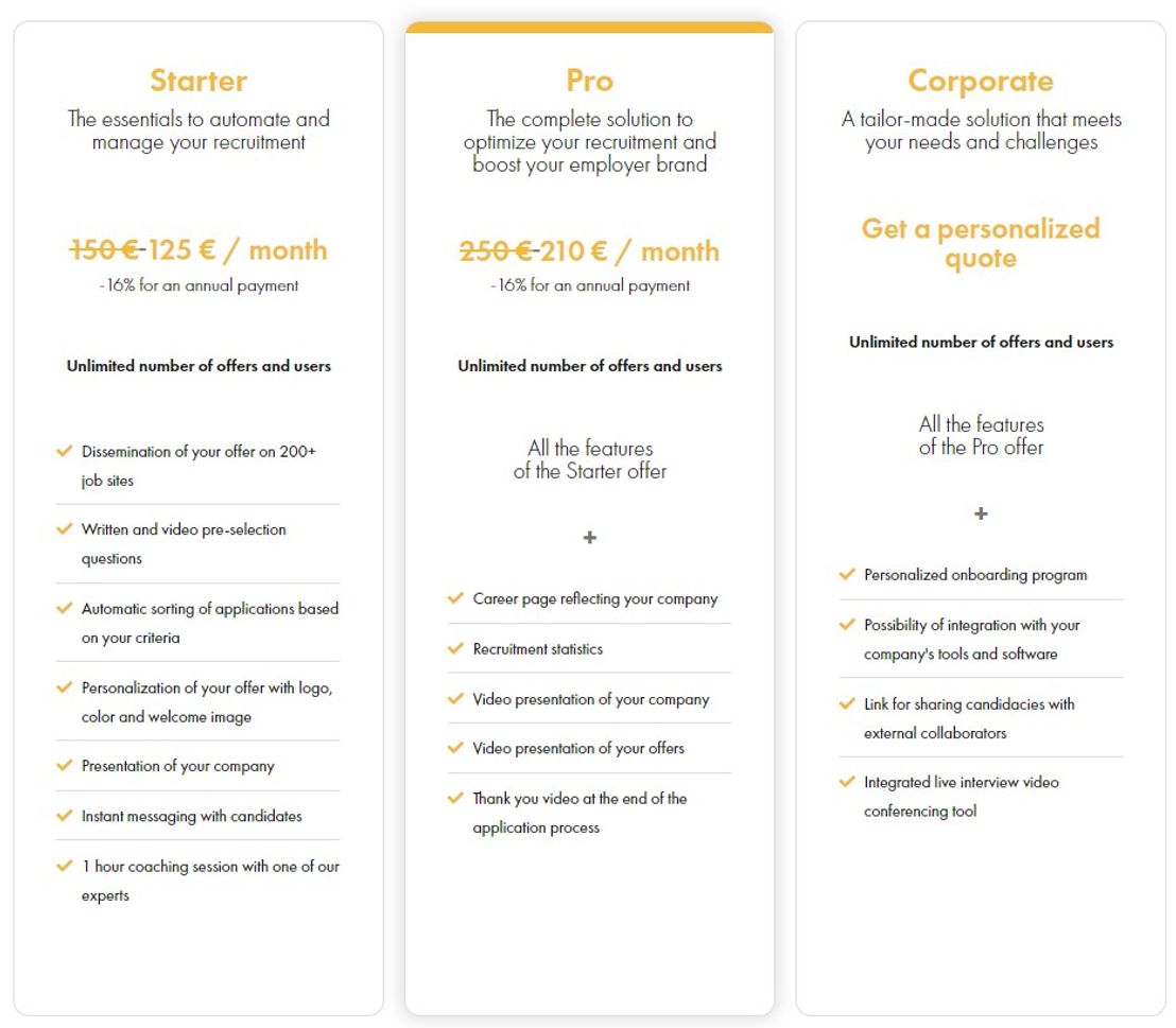 Beehire pricing