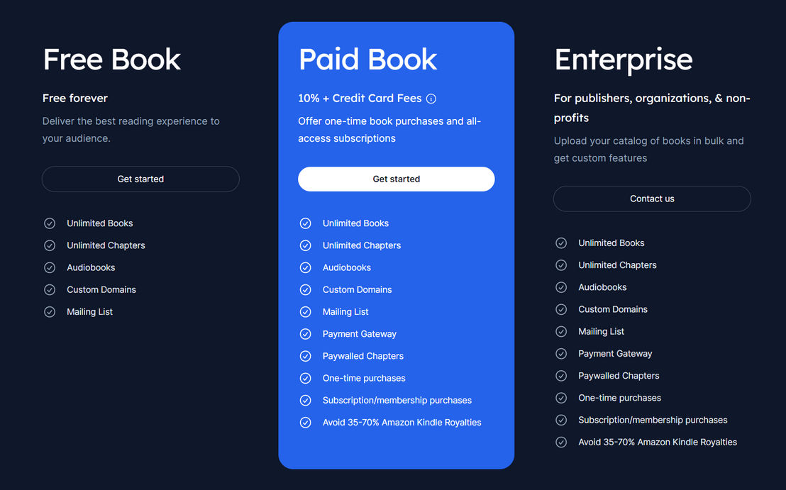 BetterBook pricing