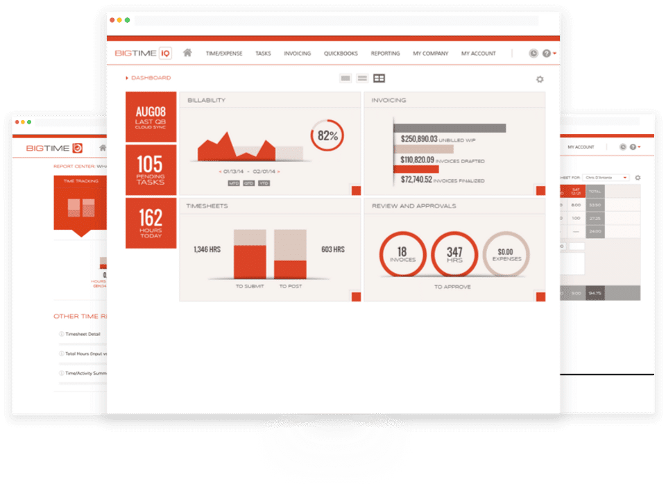 BigTime : Accounting screenshot