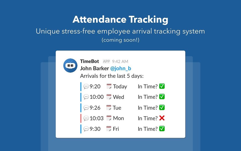 Attendance Tracking