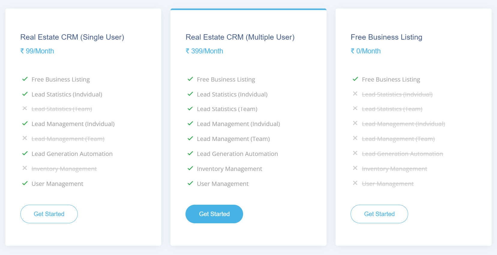 BLeadX pricing