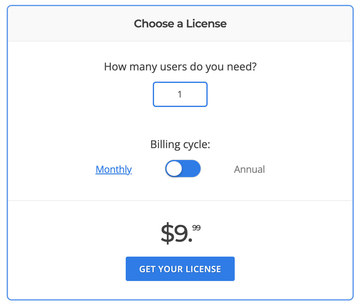 Blisk pricing