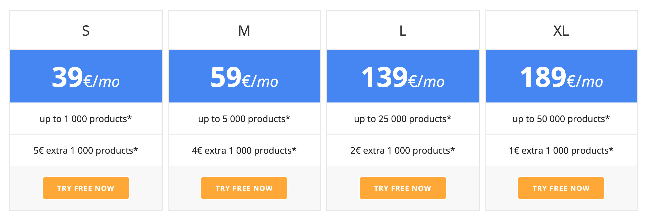 BlueWinston pricing