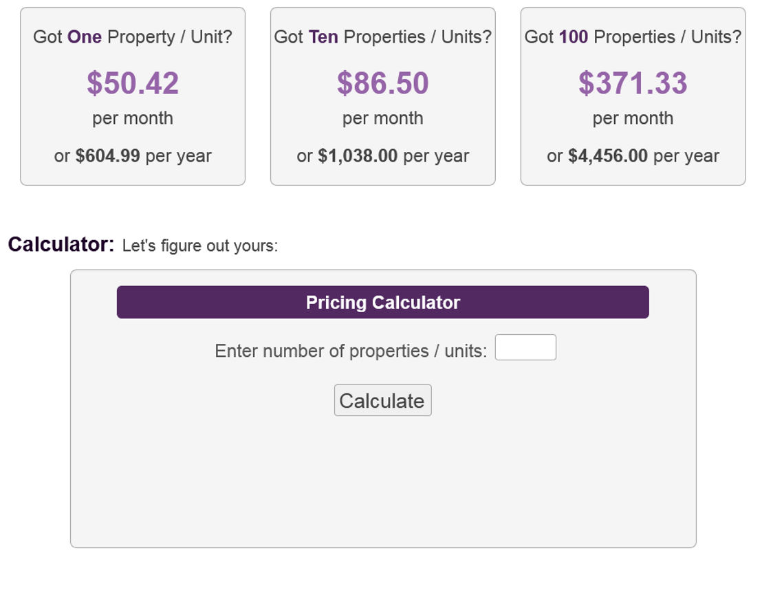 bookerville pricing