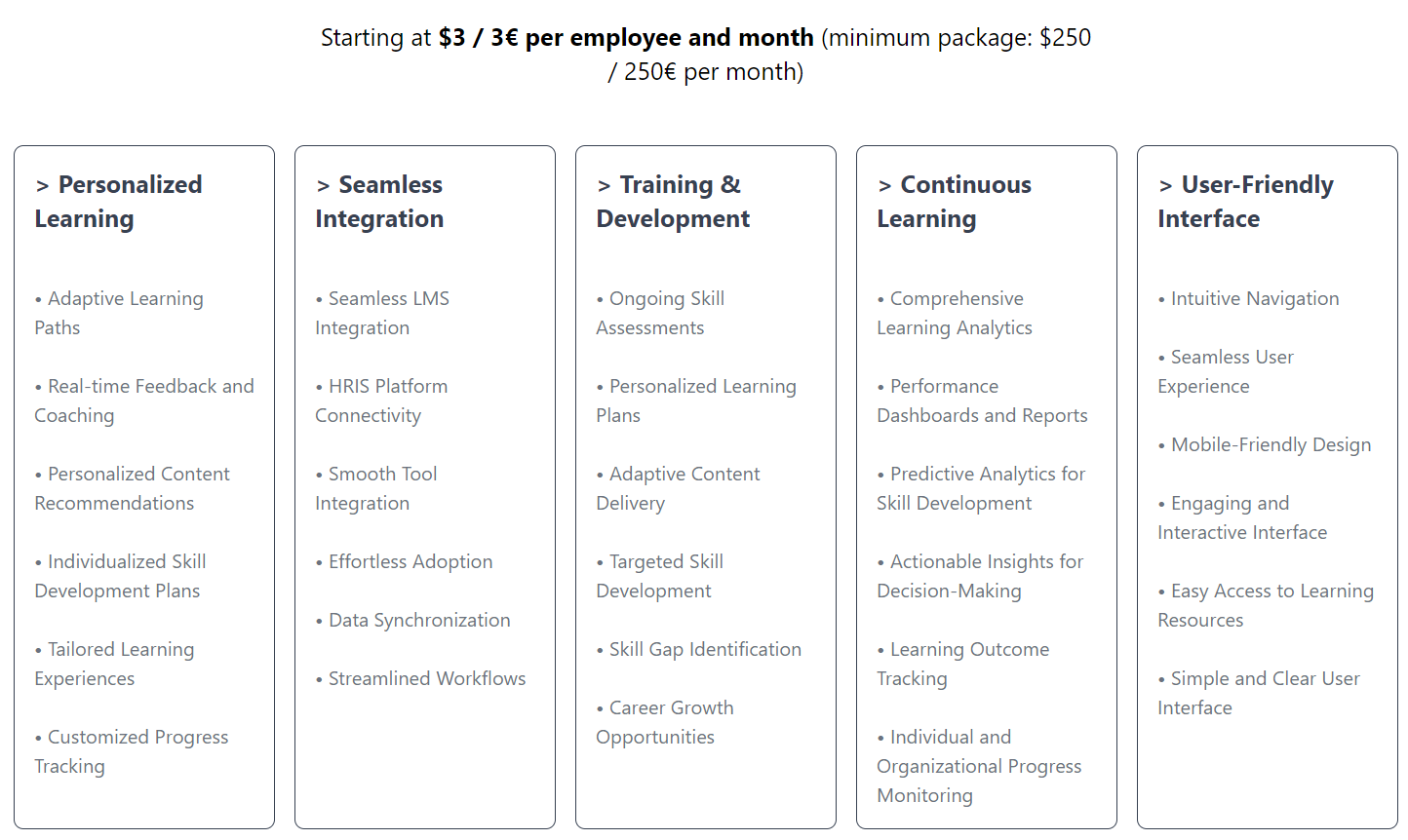 Boostio pricing