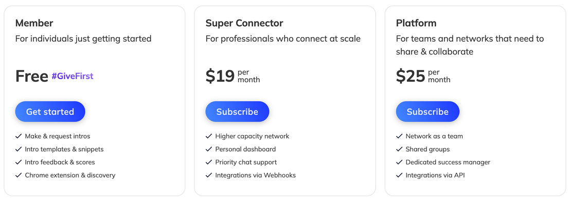 Bridge pricing