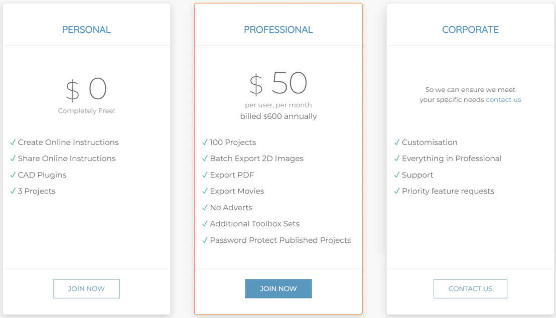 cadasio pricing