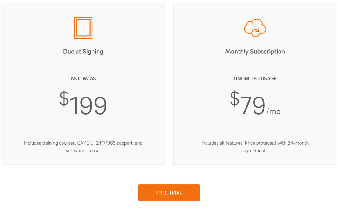 cake-pos pricing