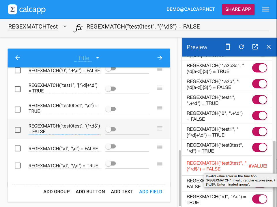 Regular expressions