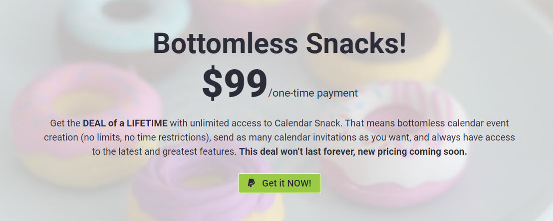 calendar-snack pricing