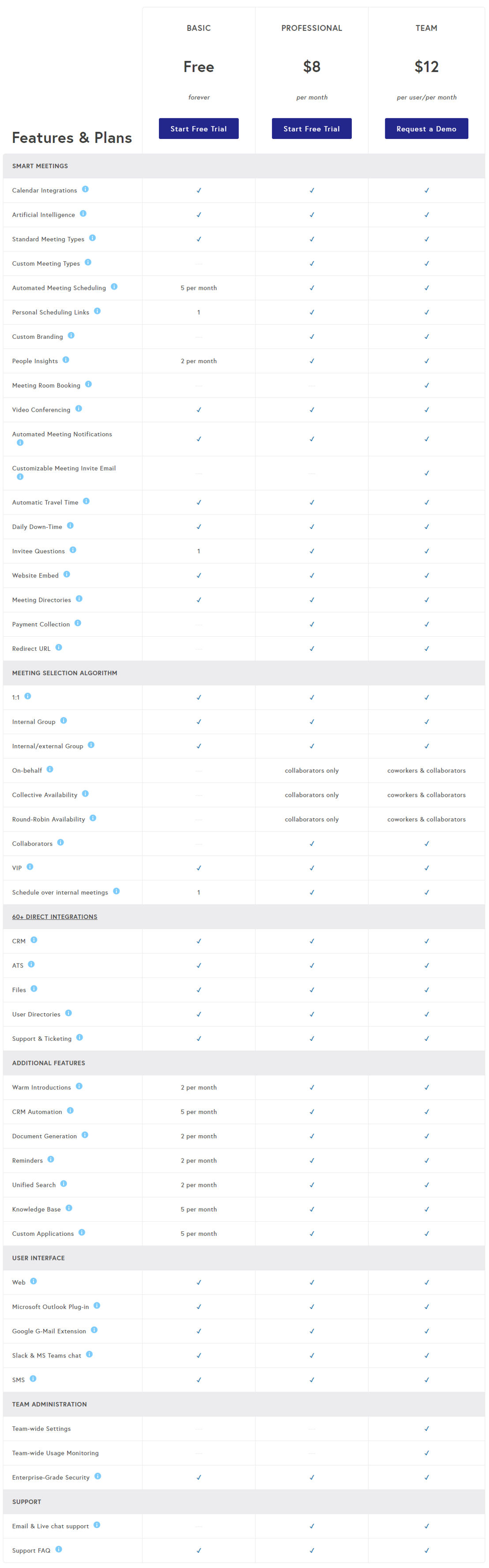 calendarhero pricing