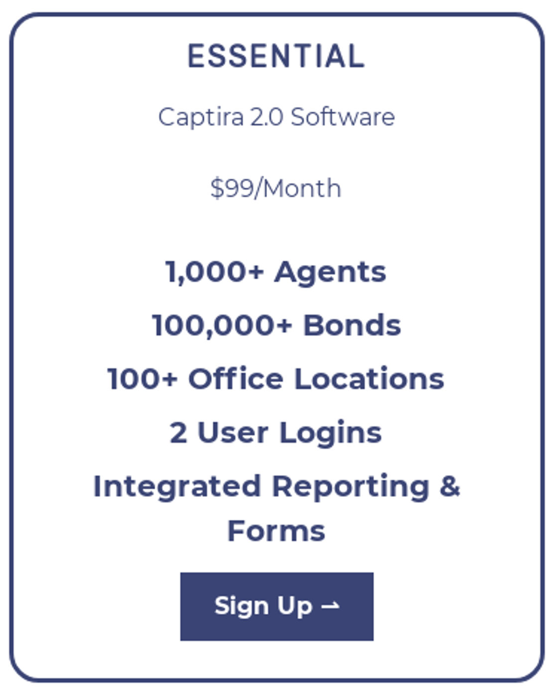 Captira pricing