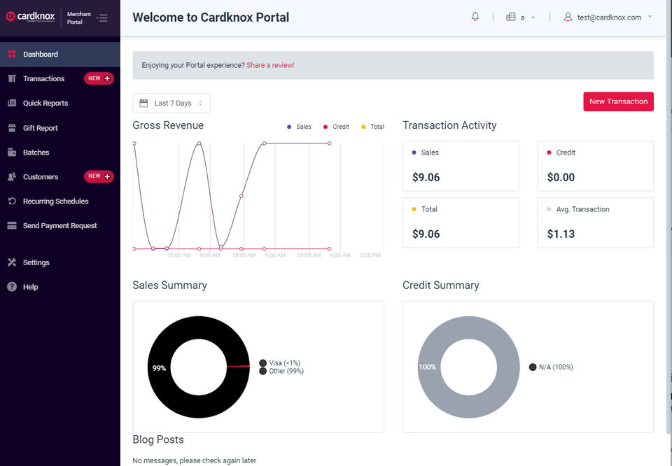 Dashboard