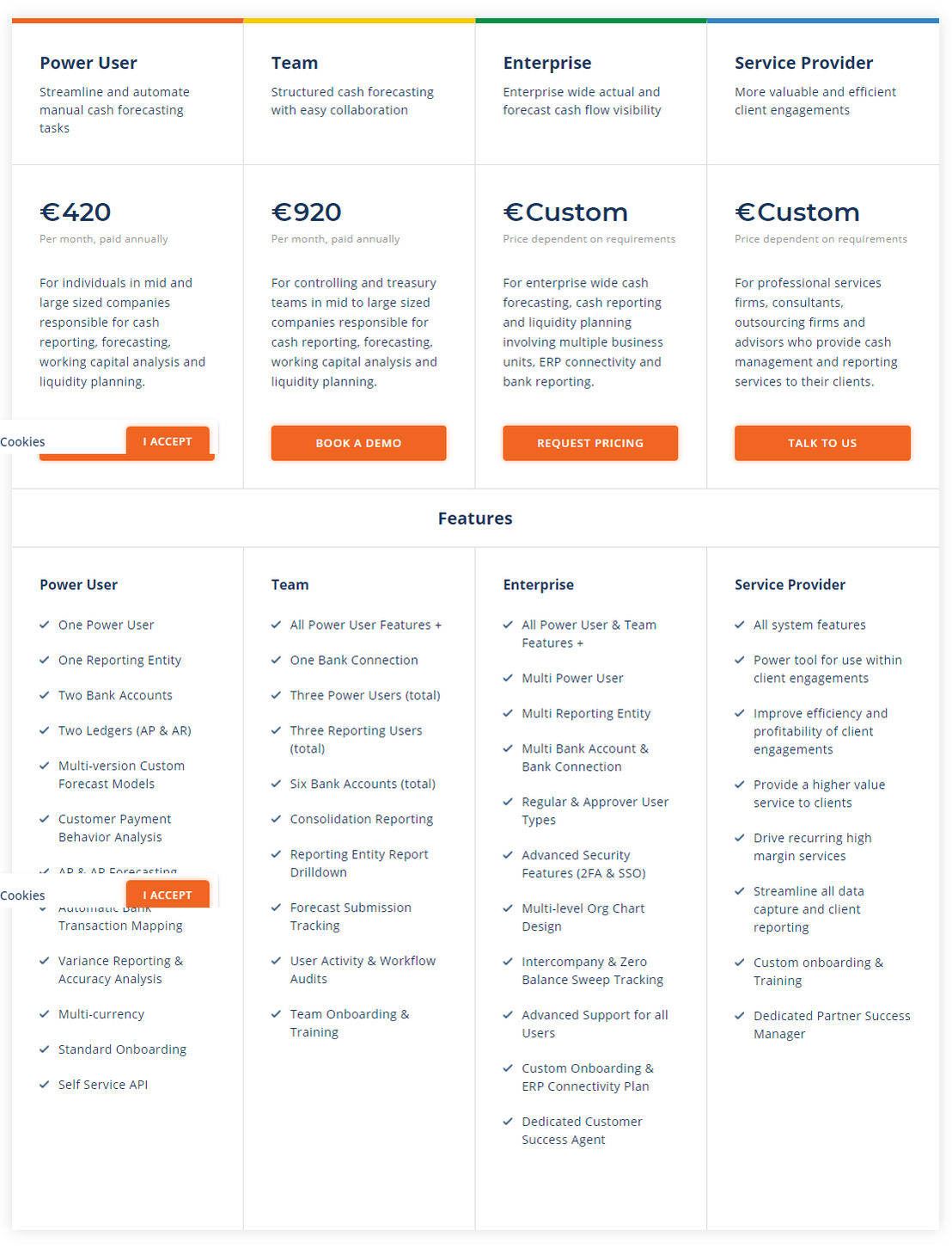 cashanalytics pricing