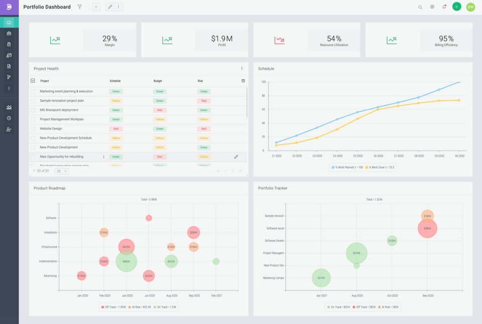 Portfolio Dashboard screenshot-thumb