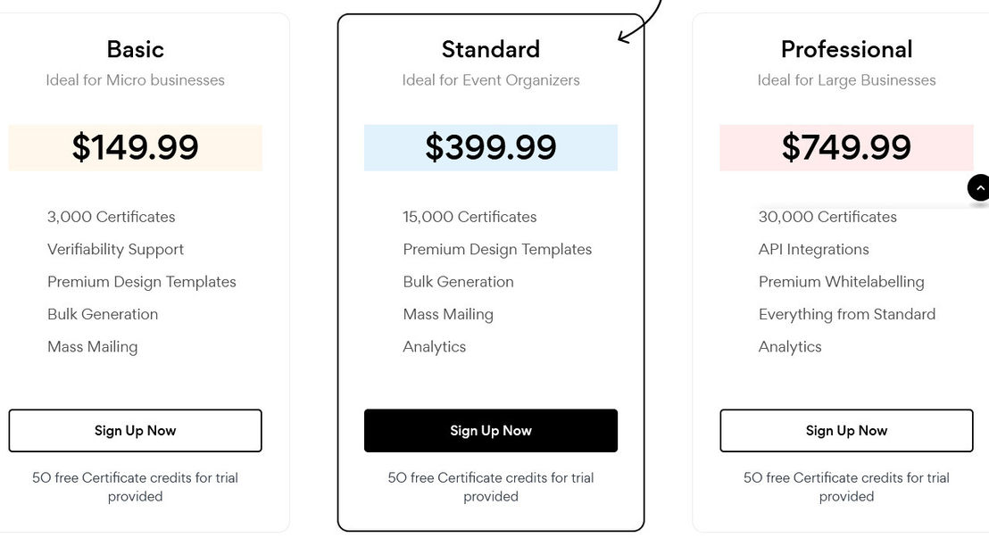 certopus pricing