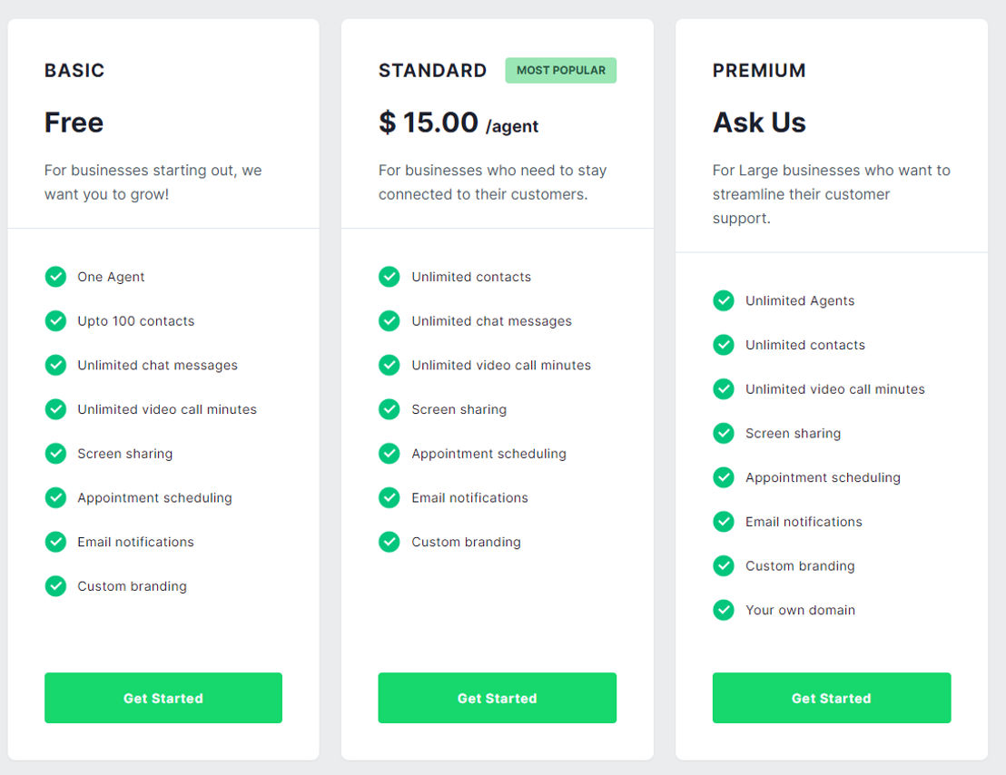 Chatpage pricing