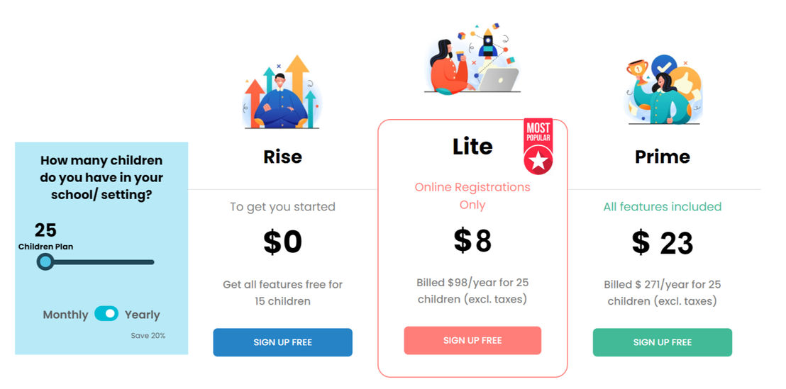 cheqdin-childcare pricing