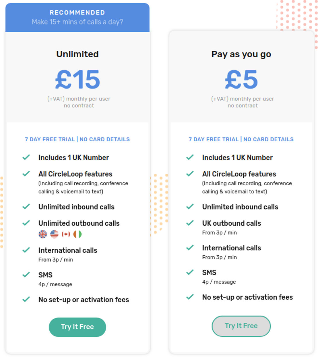 CircleLoop pricing